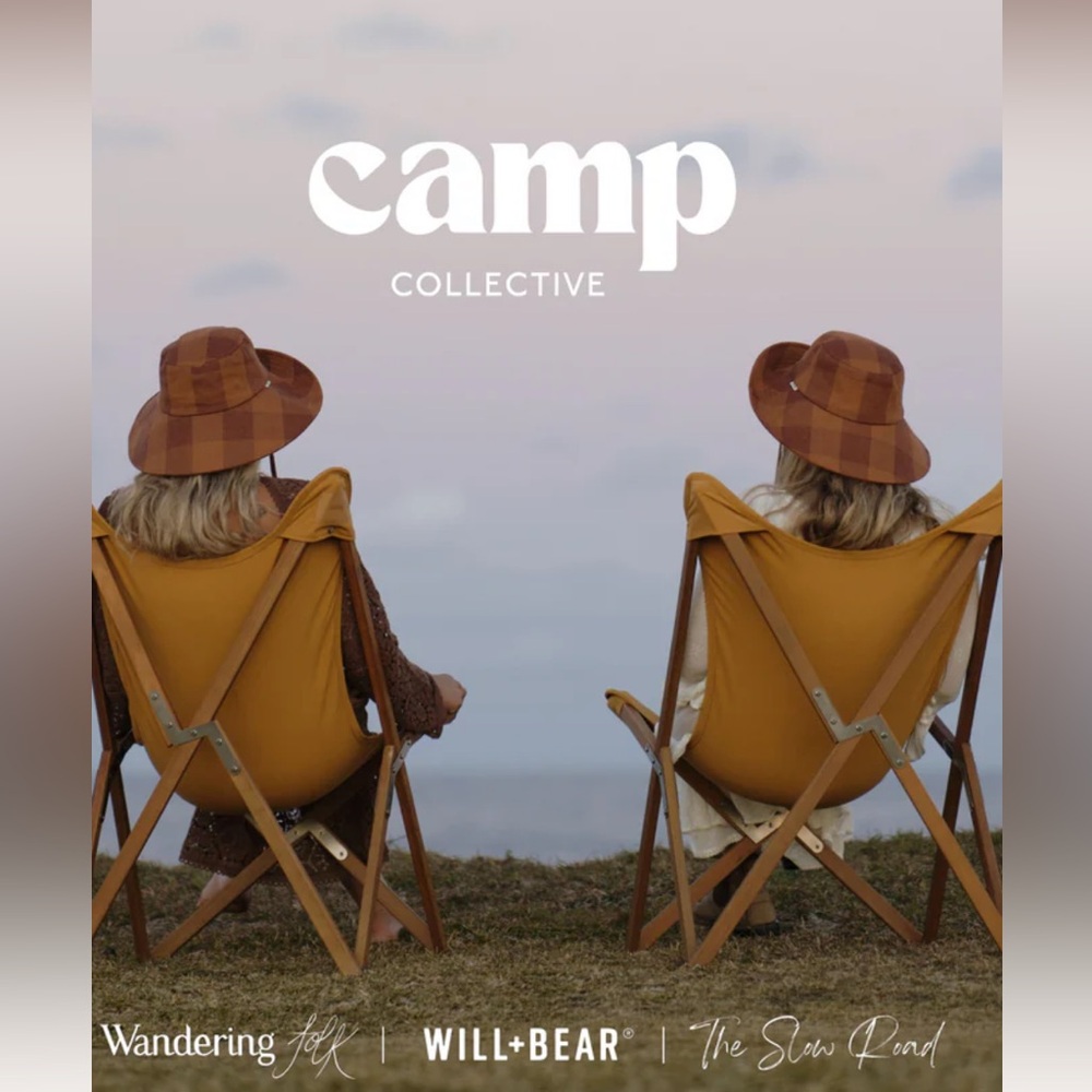 WILL+BEAR Plaid Brown Bucket Hat